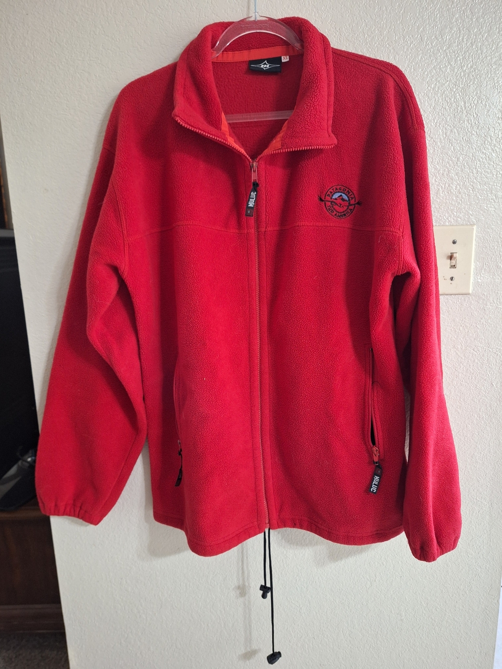 Patagonia SzXL Red Full-Zip MULUC Fleece Jacket